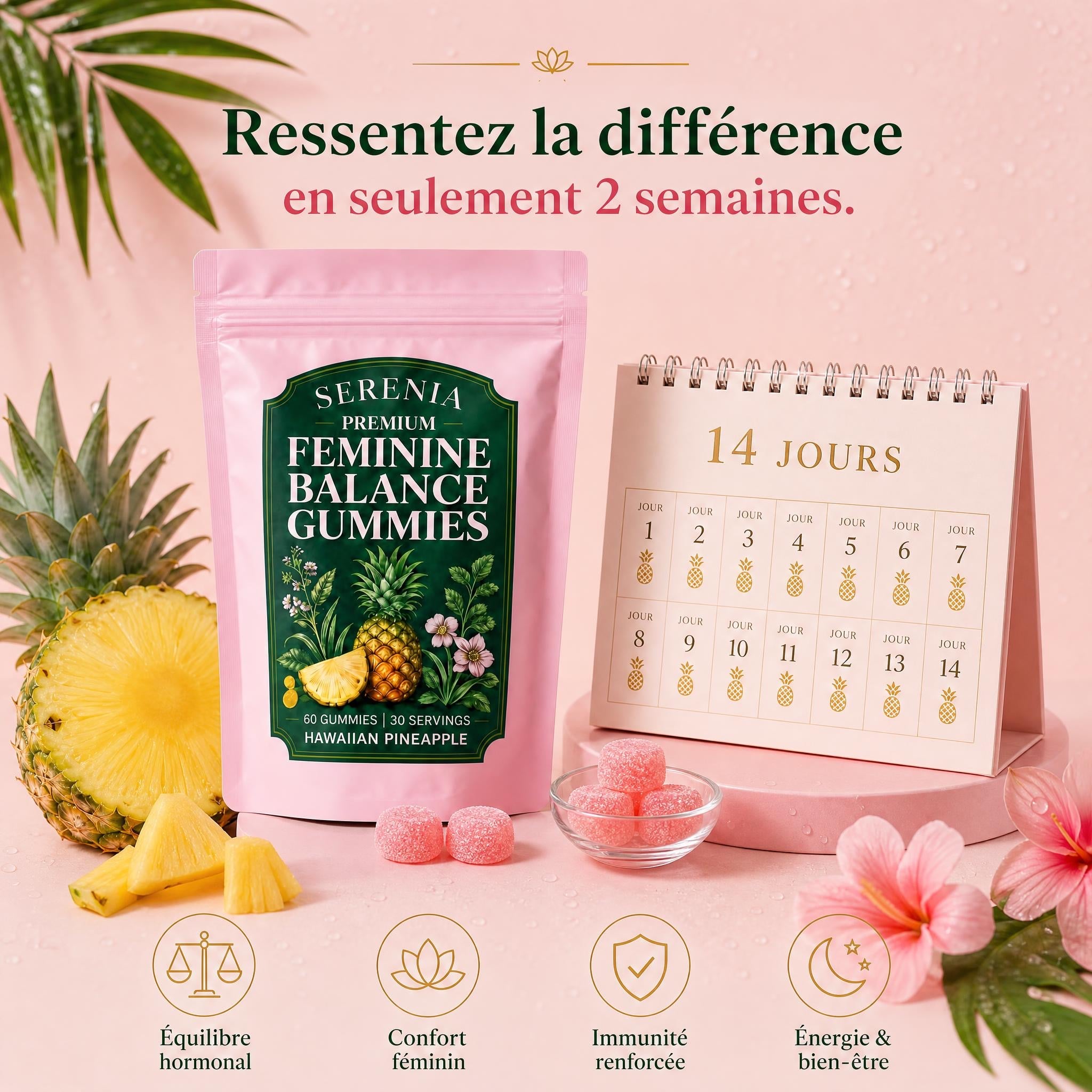 SERENIA - Gummies Équilibre Féminin